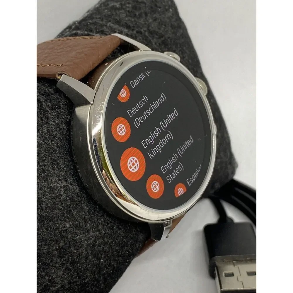 Fossil Gen 4 Authentic Digital Dial Smart Watch Custom Band FTW6017 LT320